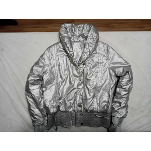 Jackets & Blazers - Women’s Dereon Silver Puffer Jacket